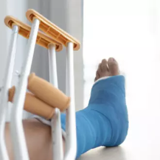 Pooperační péče po operaci (TEP) kotníku