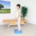 Airex - vzpřímený postoj s podřepy