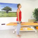 Cvičení s Propriomedem - kmitání vestoje jednou rukou