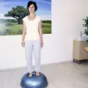 Stoj na balanční podložce kulaté