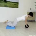 Posilovací kolečko - klik