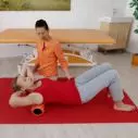 Foam roller - masáž zad