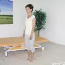 Chůze po špičkách - krátké a stabilní kroky