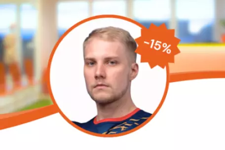 Portrét fyzioterapeuta Bc. Antonína Wijase s informací o 15% slevě na fyzioterapii a lymfodrenáž ve FYZIOklinice