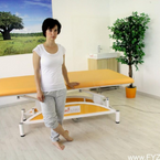 Protažení přední strany bérce - relaxace peroneálních svalů