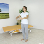 Napřímení páteře a nitrobřišní tlak ve stoji