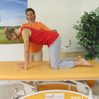 Mojžíšová - kočičí hřbet - varianta pro střední část bederní páteře