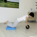 Posilovací kolečko - klik