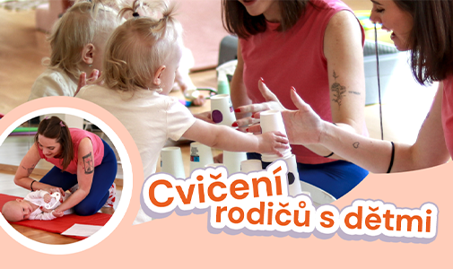 Cvičení rodičů s dětmi – nově jako pravidelná skupinová lekce