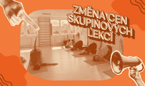 Změna cen skupinových lekcí a předplacených karet